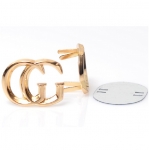 Metal Ornament, Chanel Style with Feet(ΒΑ000410) Color Χρυσό / Gold